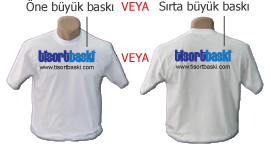 Sadece ne yada Srta Tirt (T-Shirt) Bask rnei